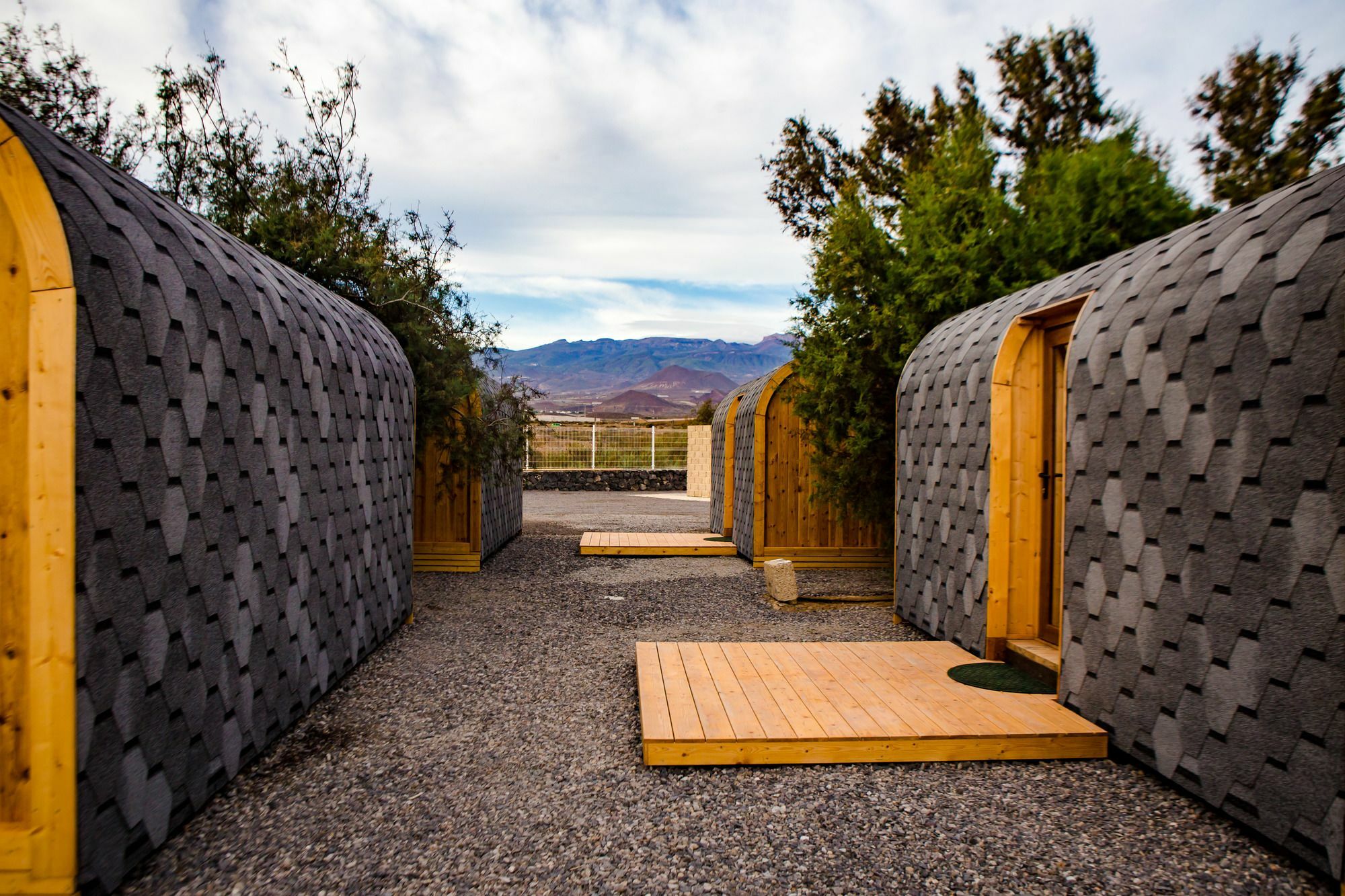 Eco-Wooden Houses Camping Montana Roja El Médano Exterior foto